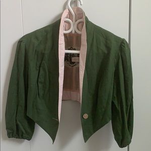 Las Valentias handmade Victorian boléro jacket